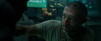 Movie still from “Underwater” (2020), directed by William Eubank – Close Up shot, Low angle