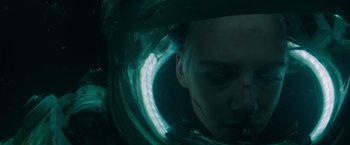 Movie still from “Underwater” (2020), directed by William Eubank – Close Up shot, Overhead angle