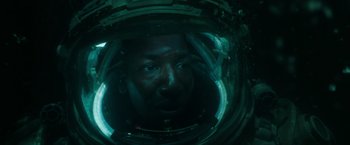 Movie still from “Underwater” (2020), directed by William Eubank – Close Up shot, Overhead angle