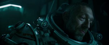 Movie still from “Underwater” (2020), directed by William Eubank – Close Up shot, Low angle