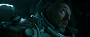 Movie still from “Underwater” (2020), directed by William Eubank – Close Up shot, Low angle