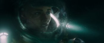 Movie still from “Underwater” (2020), directed by William Eubank – Close Up shot, Overhead angle