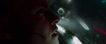 Movie still from “Underwater” (2020), directed by William Eubank – Close Up shot, Overhead angle