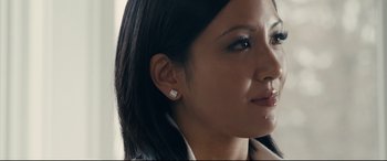 Movie still from “Hustlers” (2019), directed by Lorene Scafaria – A person wearing a earring; Close Up shot, Low angle