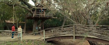 Movie still from “We Broke Up” (2021), directed by Jeff Rosenberg – Wide shot, Low angle