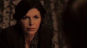 Movie still from “Like Crazy” (2011), directed by Drake Doremus – A person wearing a jacket; Close Up shot, Over the shoulder angle