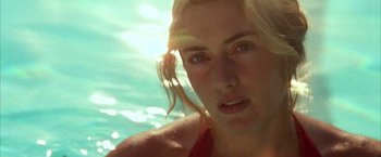 Movie still from “Little Children” (2006), directed by Todd Field – A person in the water; Close Up shot, Low angle