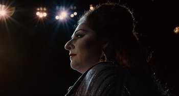 Movie still from “Margaret” (2011), directed by Kenneth Lonergan – A person wearing a dress; Close Up shot, Low angle