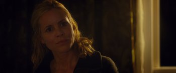 Movie still from “Max Steel” (2016), directed by Stewart Hendler – A person with long hair; Close Up shot, Over the shoulder angle
