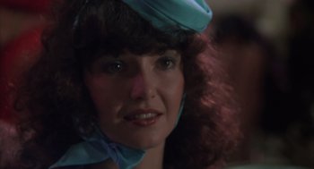 Movie still from “Melvin and Howard” (1980), directed by Jonathan Demme – A person wearing a hat; Close Up shot, Over the shoulder angle