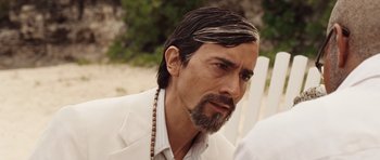 Movie still from “Miracle at St. Anna” (2008), directed by Spike Lee – A person with a beard; Close Up shot, Over the shoulder angle