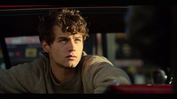 Movie still from “13 Reasons Why” (2017), created by Brian Yorkey – Close Up shot, Over the shoulder angle