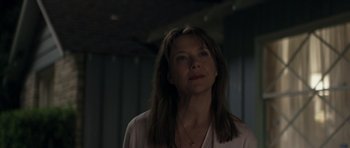 Movie still from “Mother and Child” (2009), directed by Rodrigo García – A person with long hair; Close Up shot, Low angle