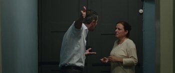 Movie still from “Mustang” (2015), directed by Deniz Gamze Ergüven – A man and a woman talking to each other; Medium shot, Over the shoulder angle