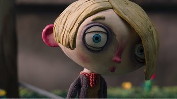 Movie still from “My Life as a Zucchini” (2016), directed by Claude Barras – The head of a doll; Close Up shot, High angle