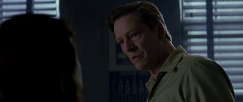 Movie still from “October Sky” (1999), directed by Joe Johnston – A person looking at the camera; Close Up shot, Over the shoulder angle