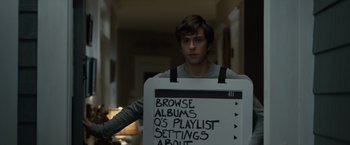 Movie still from “Paper Towns” (2015), directed by Jake Schreier – Medium shot, Over the shoulder angle