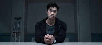 Movie still from “13 Reasons Why” (2017), created by Brian Yorkey – Close Up shot, High angle