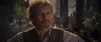 Movie still from “Percy Jackson: Sea of Monsters” (2013), directed by Thor Freudenthal – A person wearing a vest; Close Up shot, Over the shoulder angle