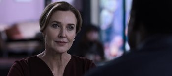 Movie still from “13 Reasons Why” (2017), created by Brian Yorkey – Close Up shot, Over the shoulder angle