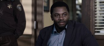 Movie still from “13 Reasons Why” (2017), created by Brian Yorkey – Close Up shot, Over the shoulder angle