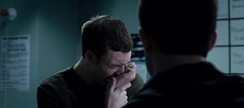 Movie still from “13 Reasons Why” (2017), created by Brian Yorkey – Close Up shot, Over the shoulder angle