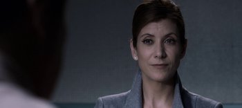 Movie still from “13 Reasons Why” (2017), created by Brian Yorkey – Close Up shot, Over the shoulder angle