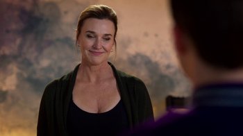 Movie still from “13 Reasons Why” (2017), created by Brian Yorkey – Close Up shot, Over the shoulder angle