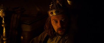 Movie still from “Prince of Persia: The Sands of Time” (2010), directed by Mike Newell – A person wearing a crown; Close Up shot, High angle