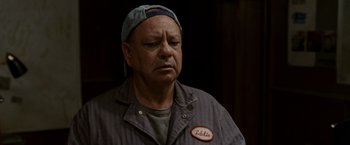 Movie still from “Race to Witch Mountain” (2009), directed by Andy Fickman – An older man wearing a hat and a jacket; Close Up shot, Low angle