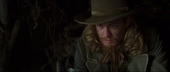 A person wearing a hat