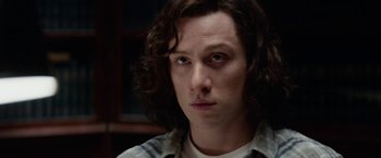 Movie still from “Secret in Their Eyes” (2015), directed by Billy Ray – A person with long hair; Close Up shot, Low angle