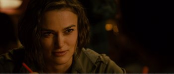 Movie still from “Seeking a Friend for the End of the World” (2012), directed by Lorene Scafaria – A person wearing a jacket; Close Up shot, Over the shoulder angle