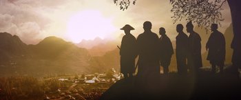 Movie still from “47 Ronin” (2013), directed by Carl Rinsch – Extreme Wide shot, Low angle