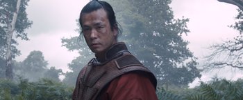 Movie still from “47 Ronin” (2013), directed by Carl Rinsch – Close Up shot, Low angle