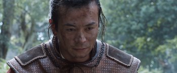Movie still from “47 Ronin” (2013), directed by Carl Rinsch – Close Up shot, Low angle