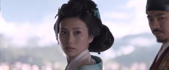 Movie still from “47 Ronin” (2013), directed by Carl Rinsch – Close Up shot, Low angle