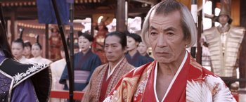 Movie still from “47 Ronin” (2013), directed by Carl Rinsch – Close Up shot, Over the shoulder angle