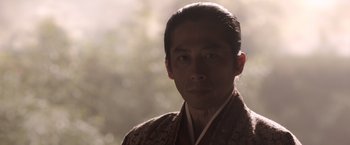 Movie still from “47 Ronin” (2013), directed by Carl Rinsch – Close Up shot, Low angle