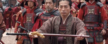 Movie still from “47 Ronin” (2013), directed by Carl Rinsch – Medium shot, Over the shoulder angle