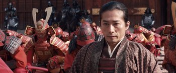 Movie still from “47 Ronin” (2013), directed by Carl Rinsch – Close Up shot, Over the shoulder angle