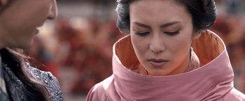 Movie still from “47 Ronin” (2013), directed by Carl Rinsch – Close Up shot, Over the shoulder angle