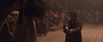 Movie still from “47 Ronin” (2013), directed by Carl Rinsch – Medium shot, Over the shoulder angle