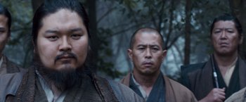 Movie still from “47 Ronin” (2013), directed by Carl Rinsch – Close Up shot, Low angle