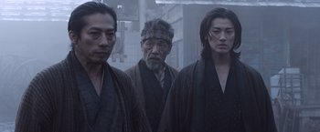 Movie still from “47 Ronin” (2013), directed by Carl Rinsch – Medium shot, Low angle