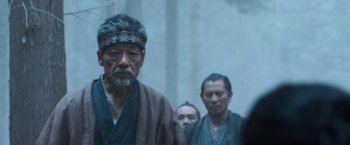 Movie still from “47 Ronin” (2013), directed by Carl Rinsch – Close Up shot, Low angle