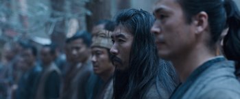 Movie still from “47 Ronin” (2013), directed by Carl Rinsch – Close Up shot, Over the shoulder angle
