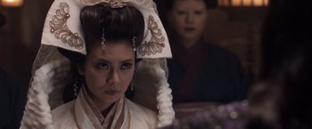 Movie still from “47 Ronin” (2013), directed by Carl Rinsch – Close Up shot, Over the shoulder angle