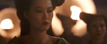 Movie still from “47 Ronin” (2013), directed by Carl Rinsch – Close Up shot, Over the shoulder angle