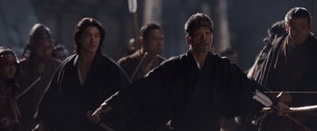 Movie still from “47 Ronin” (2013), directed by Carl Rinsch – Medium shot, Low angle